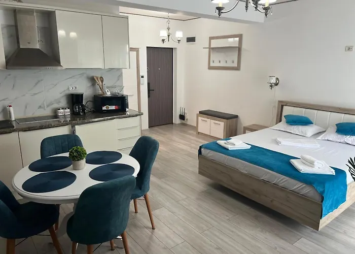 Daire 406 B2 Almar Luxury Residence-renting & Free Pool Navodari